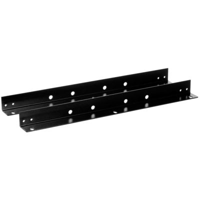 OEM ODM Custom Universal Wall Mount Kit Sound Bar Rack Mounting Brackets Czarny Powder Coating Metal Bracket