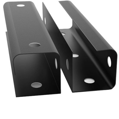 Niestandardowe powłoka powłoki stali węglowej Metal Bracket Pod biurkiem Kabel Zarządzanie Targowy Targowy Do biura