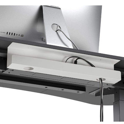 Niestandardowe powłoka powłoki stali węglowej Metal Bracket Pod biurkiem Kabel Zarządzanie Targowy Targowy Do biura