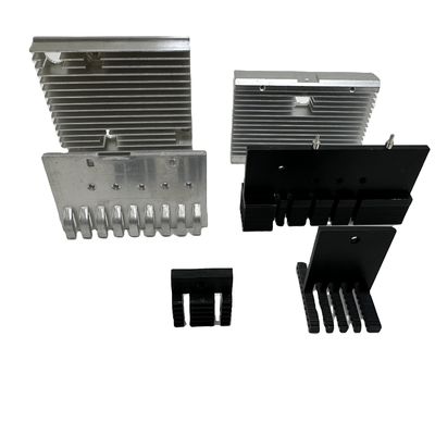 Wyroby z blachy metalowej Wysokiej precyzji Elektroniczny składnik Aluminiowy zlew cieplny