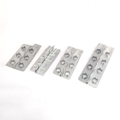 Niestandardowe 170-400mm 220 X 80 X 1.2mm Wysokość Metal Stamping Galwanizowane blachy Węglowa Stalowa obroża Kołnierze Z Cierniami