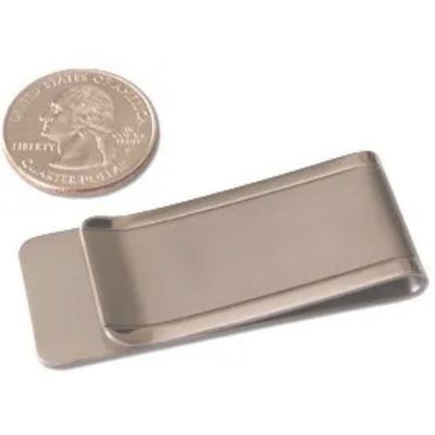 Klemy do pióra do pieniędzy standardowe, na zamówienie, posiadacz etykiet do przebijania, ze stali nierdzewnej, kartka identyfikacyjna męska, kobieta, portfel, metalowe części do pieczętowania