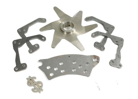 OEM Niestandardowe części do wytłaczania metalu z blachy ze stali nierdzewnej z cięciem laserowym i gięciem