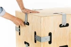 OEM Custom Sheet Metal Stamping Crate Clips Spring Clips For Fixing Wooden Box Wielokrotnie używalne i trwałe klipy