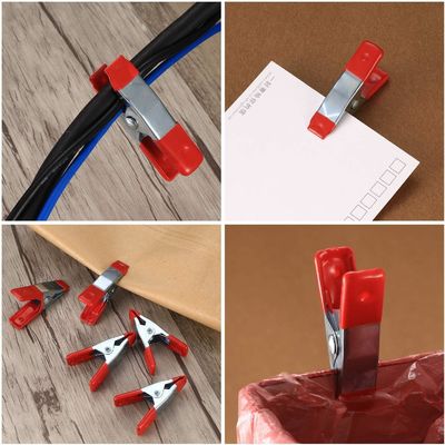 Sprzęt DIY hurtowy 2-calowy A Type Steel Spring Clamp Rubber Handle Light Duty Spring Clamp