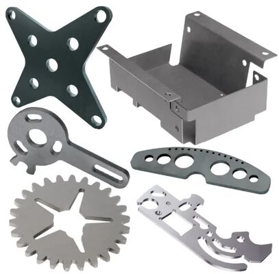 Cięcie laserowe i gięcie blachy metalowej do części ze stali i aluminium