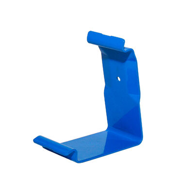 Blue Powder Coated Metal Crate Clip with Rolled Edges for Wooden Boxes